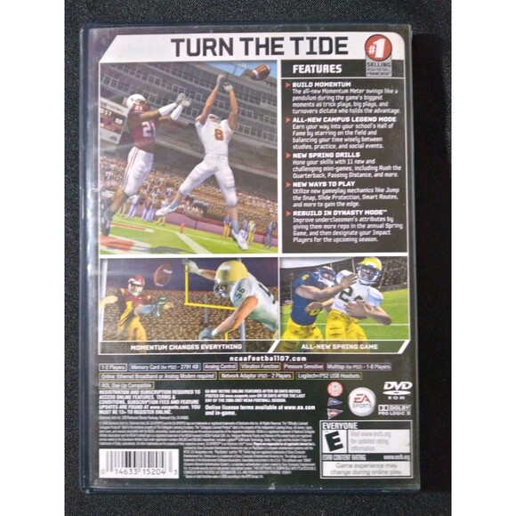 NCAA Football 07 (Sony PlayStation 2, 2006) - Picture 4 of 4